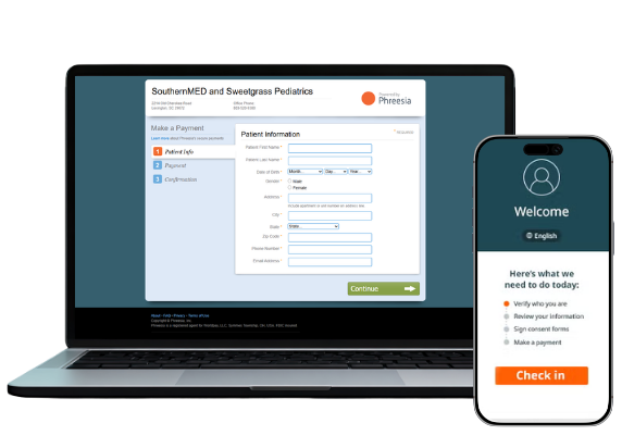 phreesia bill pay options
