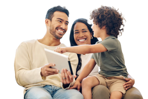 parents and child
